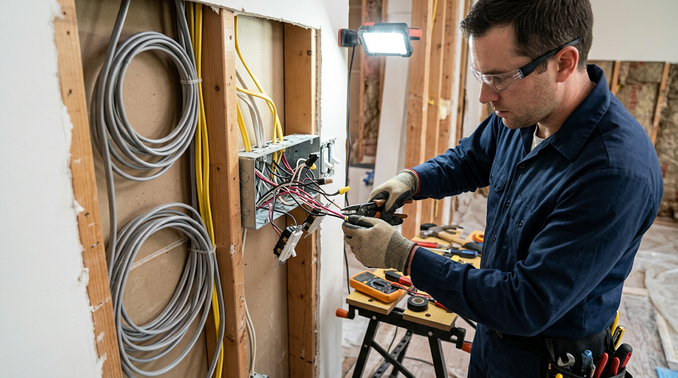 Electrical wiring repair Kuwait