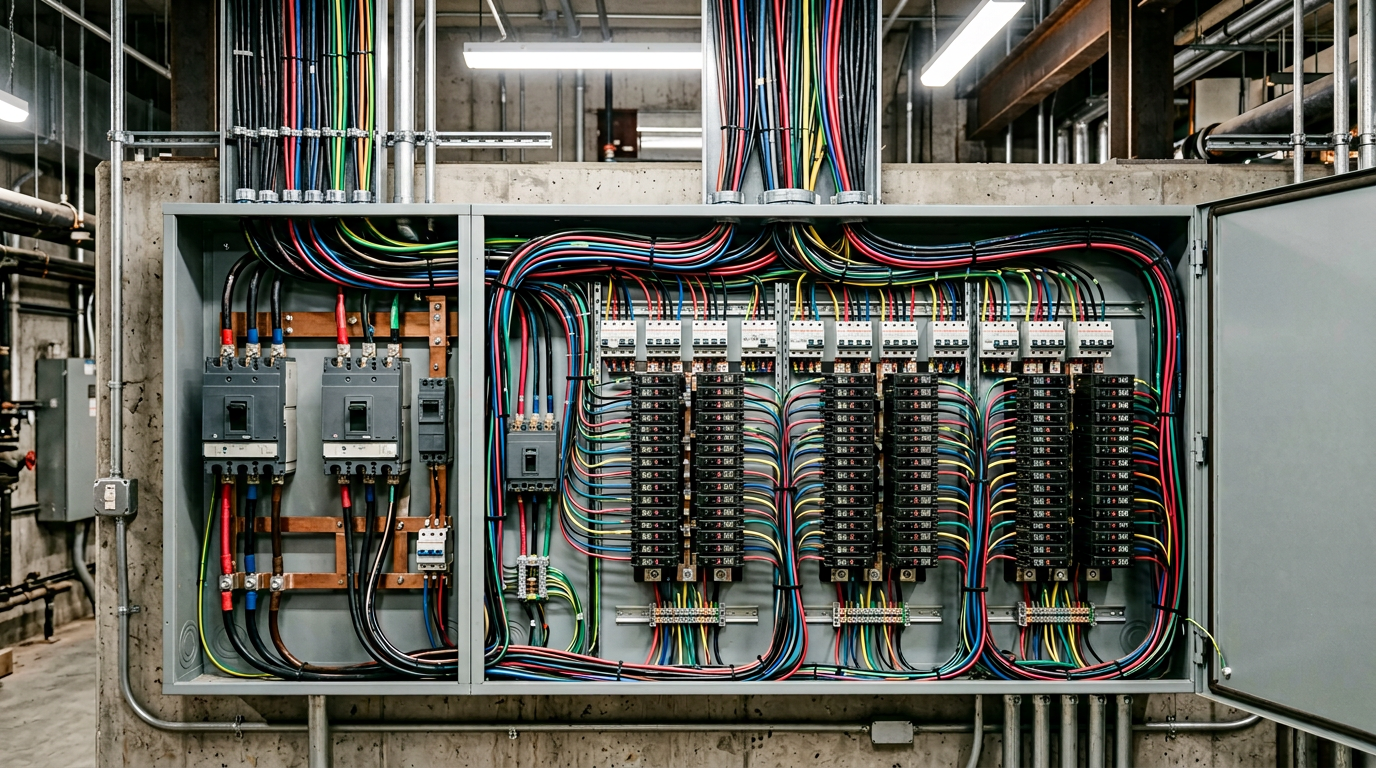 Electrical distribution for backup power Kuwait